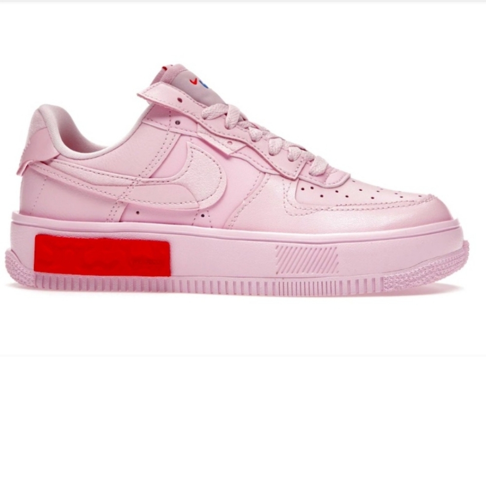 Nike Air Force 1 Fontanka Sneaker  'Valentine's Day' DA7024-600 Pink Foam Sz 10